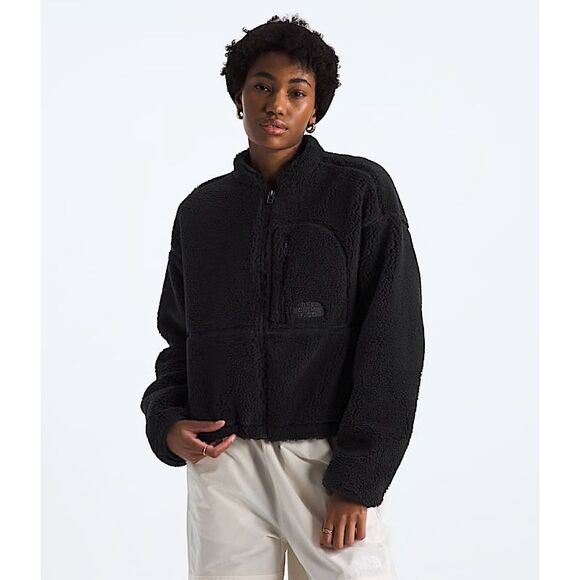 The North Face Extreme Pile 2 Full Zip Fleece Jacket Black Women’s XL NEW - Picture 2 of 7